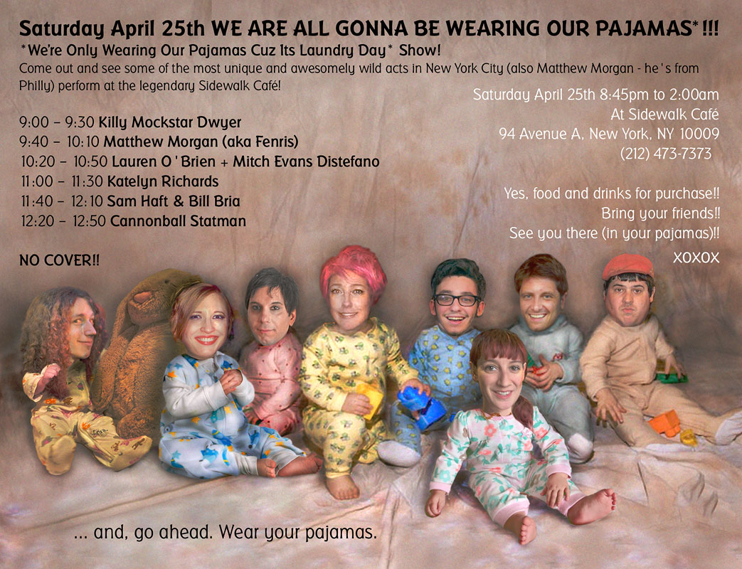 Pajama Show graphics